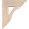 Ekena Millwork Imperial Traditional Smooth Bracket w/ Offset Brace, Douglas Fir, 7 1/2"W x 22"D x 26"H BKT0806X22X26IMP01SDF - alternate 2